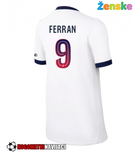 Ženske Nogometnih dresov Paris Saint-Germain Ferran Torres #9 Gostujoči 2026-27 Kratki rokavi Ženske Nogometnih dresov Paris Saint-Germain Ferran Torres #9 Gostujoči 2026-27 Kratki rokavi